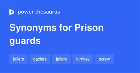 Guards Synonyms: 68 Synonyms and Antonyms for Guards .